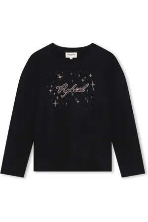 Sonia Rykiel Enfant Logo-print long-sleeve T-shirt