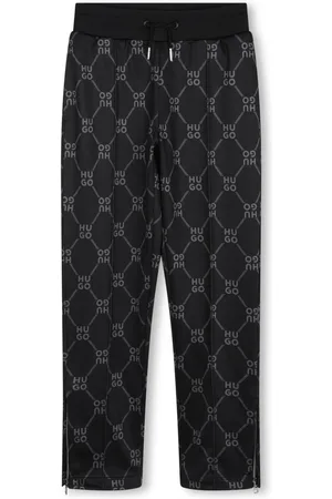 HUGO BOSS Monogram-print track pants