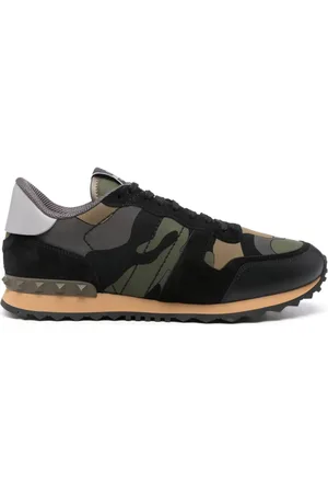 VALENTINO GARAVANI Rockrunner camouflage sneakers