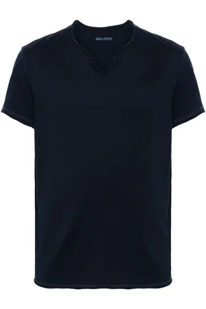 Zadig & Voltaire Henley-neck cotton T-shirt