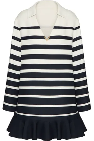 VALENTINO GARAVANI Striped dress