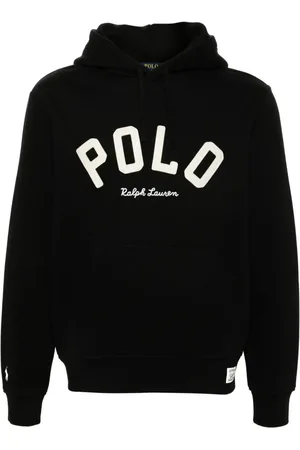 Ralph Lauren Logo-appliqué drawstring hoodie
