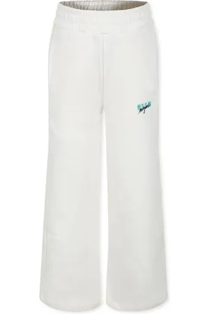 Msgm Logo-embroidered trousers