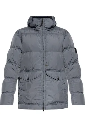 Stone Island Compass-patch padded puffer jacket