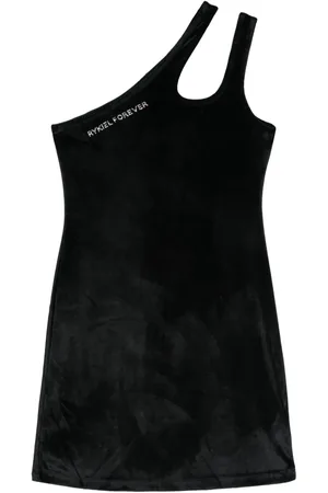Sonia by Sonia Rykiel Scoop-neck velvet minidress