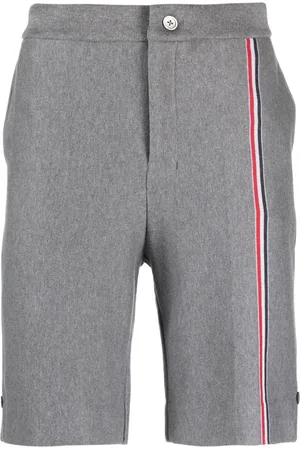 Thom Browne RWB-stripe cotton shorts