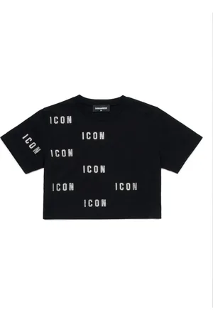 Dsquared2 Icon rhinestone-appliqué T-shirt