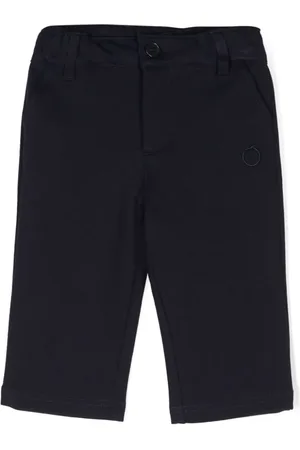 Trussardi Embroidered-logo trousers