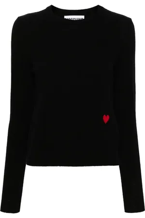Moschino Heart-motif sweater