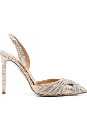 Aquazzura 105mm Gatsby Sling pumps