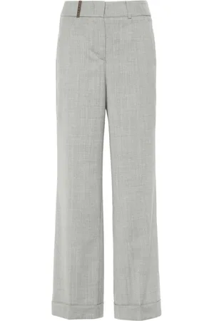 PESERICO SIGN Straight-leg trousers