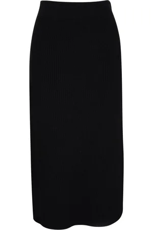 Brunello Cucinelli Ribbed straight skirt
