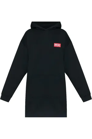 Diesel D-Boxt cotton hoodie dress