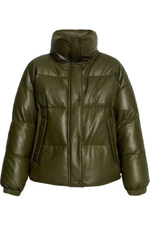 YVES SALOMON Padded leather jacket