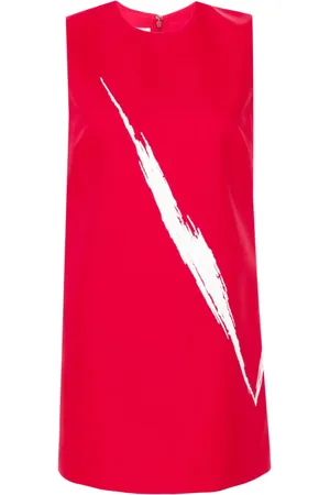 VALENTINO GARAVANI Graphic-print mini dress