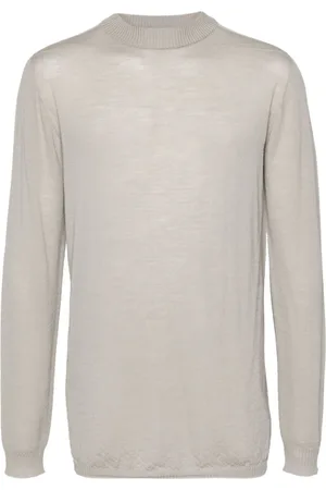 Rick Owens Level Lupetto fine-knit jumper