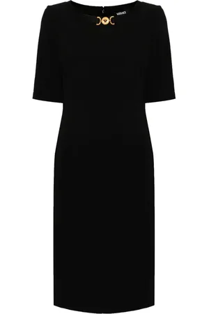 VERSACE Medusa Head midi dress