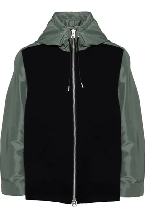 SACAI Panelled hoodie