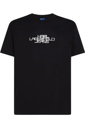 Karl Lagerfeld Foil-logo T-shirt