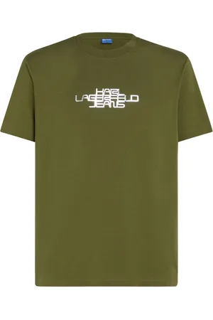 Karl Lagerfeld Foil-logo T-shirt