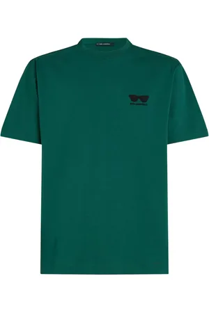 Karl Lagerfeld Sunglasses-embroidered T-shirt