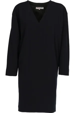 Saint Laurent 1970s wool midi dress