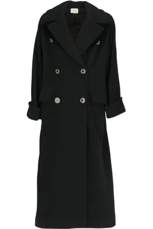 VALENTINO GARAVANI 1980s double-breasted coat