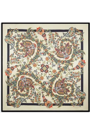 Etro Paisley-print silk scarf