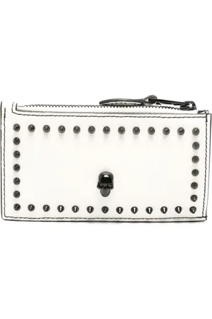 Alexander McQueen Skull stud-detailed wallet