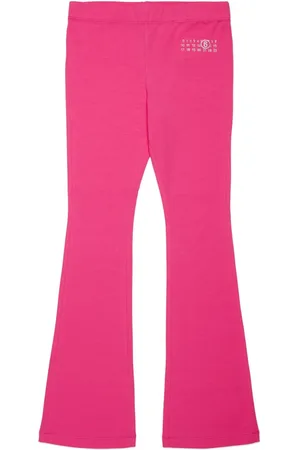 Maison Margiela Numbers-motif cotton-blend trousers