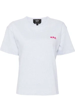 A.P.C. Logo-print cotton T-shirt