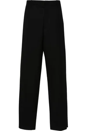 Moschino Pressed-crease trousers