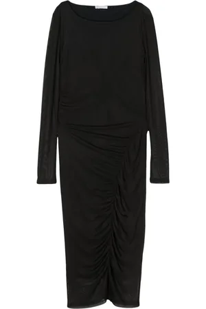 Patrizia Pepe Ruched midi dress