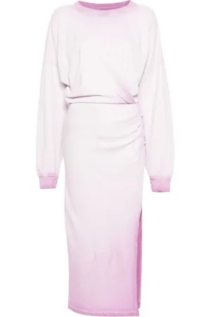 Marant Etoile Logo-embroidered maxi dress