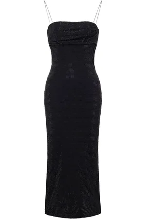Serafini Crystal-embellished midi dress