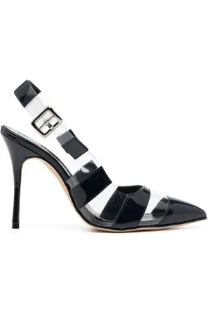 Manolo Blahnik 70mm Uxra slingback pumps
