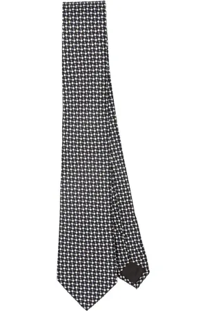 Giorgio Armani Geometric-pattern print tie