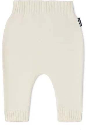 Palm Angels Knitted cotton-wool blend trousers