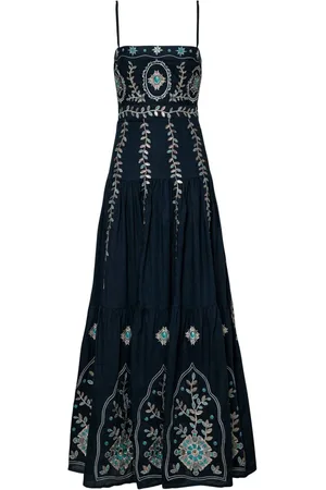 Agua by Agua Bendita Lima Relicario maxi dress