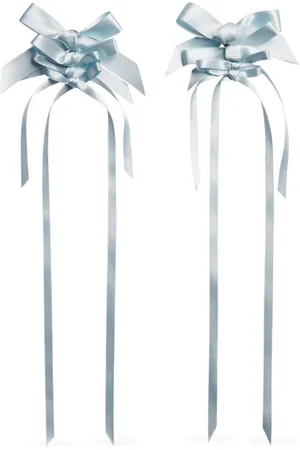 Simone Rocha Multi-bow drip earrings