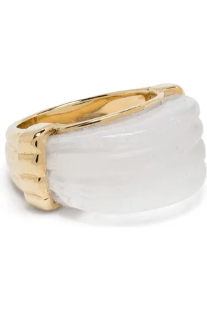 Sauer 18kt yellow Distância quartz cocktail ring