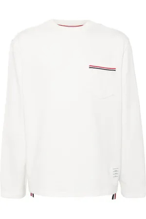 Thom Browne Cotton crew-neck sweatshirt