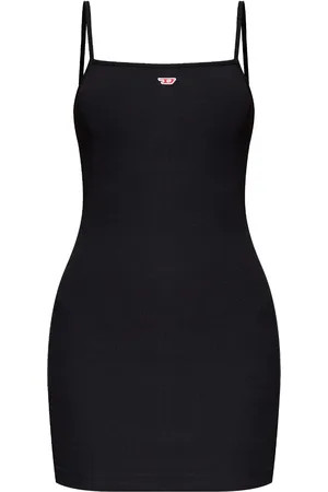Diesel D-Hopy-D logo-appliqué mini dress