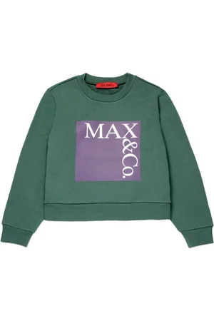 MAX&Co. Kids Logo-print cotton sweatshirt