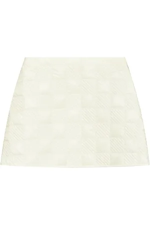 Moncler Logo-patch quilted mini skirt