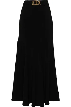 Twin-Set Belted maxi skirt