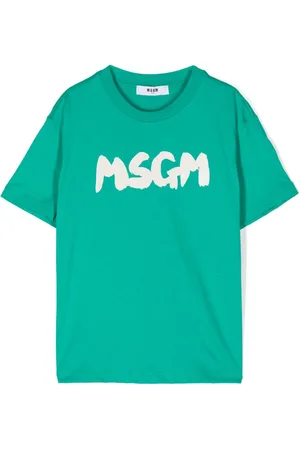 Msgm Logo-print T-shirt