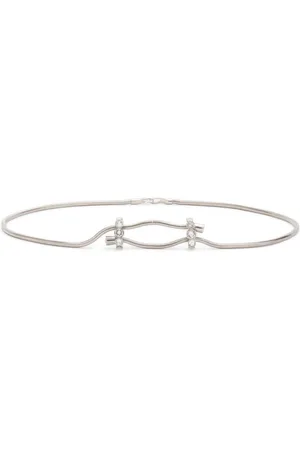Lanvin Brass crystal belt