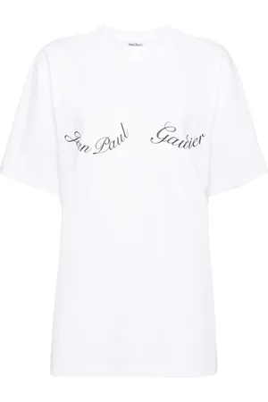 Jean Paul Gaultier Logo-lettering cotton T-shirt