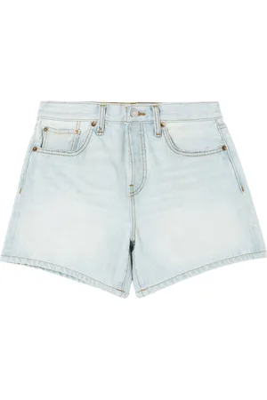 RE/DONE Mid-rise denim shorts